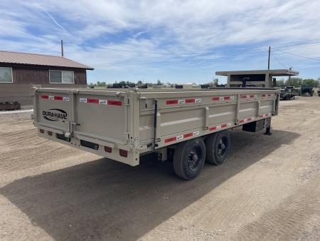 New 2026 Dura-Haul 8x20 24k Deckover Gooseneck Dump Trailer
