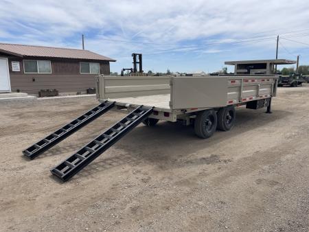 New 2026 Dura-Haul 8x20 24k Deckover Gooseneck Dump Trailer