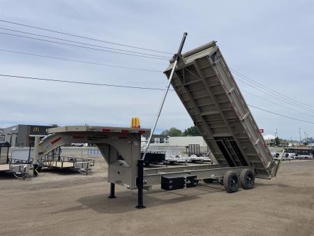 New 2026 Dura-Haul 8x20 24k Deckover Gooseneck Dump Trailer