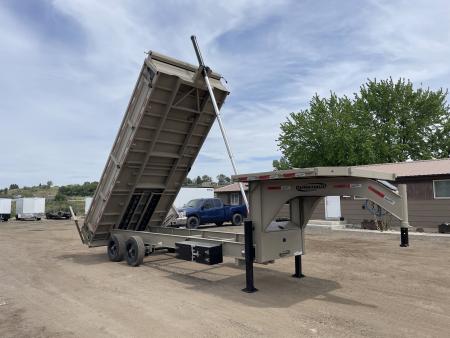 New 2026 Dura-Haul 8x20 24k Deckover Gooseneck Dump Trailer