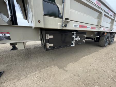 New 2026 Dura-Haul 8x20 24k Deckover Gooseneck Dump Trailer