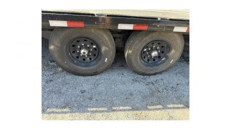 Used 2022 Big Tex Trailers 32Ft. Trailer with 14K Capacity and Mega Ramps