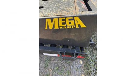 Used 2022 Big Tex Trailers 32Ft. Trailer with 14K Capacity and Mega Ramps