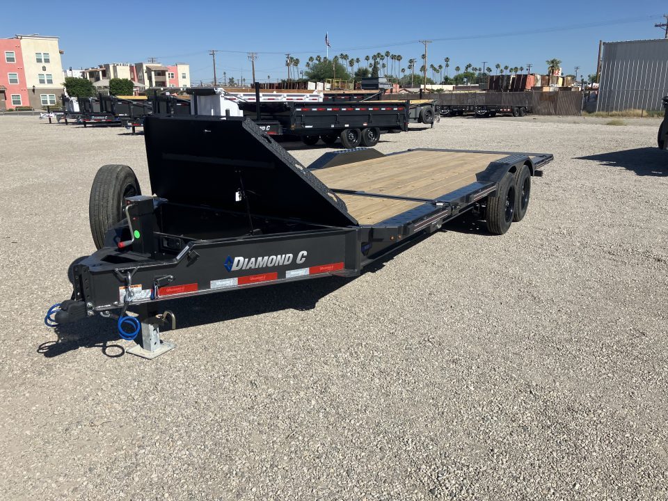 New 2026 Diamond C Trailers HDX 207 22X102 Tilt Trailer