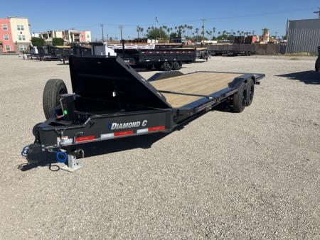 New 2026 Diamond C Trailers HDX 207 22X102 Tilt Trailer
