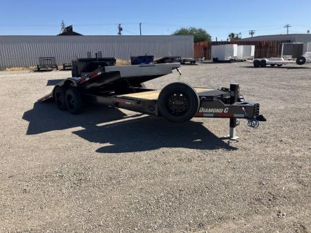 New 2026 Diamond C Trailers HDX 207 22X102 Tilt Trailer