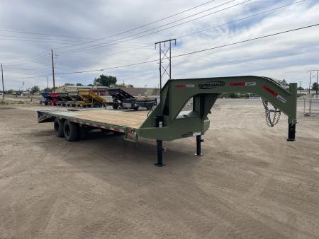 New 2026 Dura-Haul 8x20+5 24k Gooseneck Flatbed Trailer