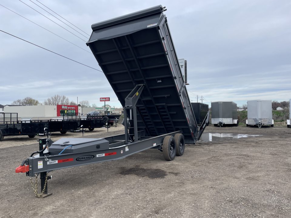 New 2026 Dura Haul 8X16 16K Deck Over Dump Trailer