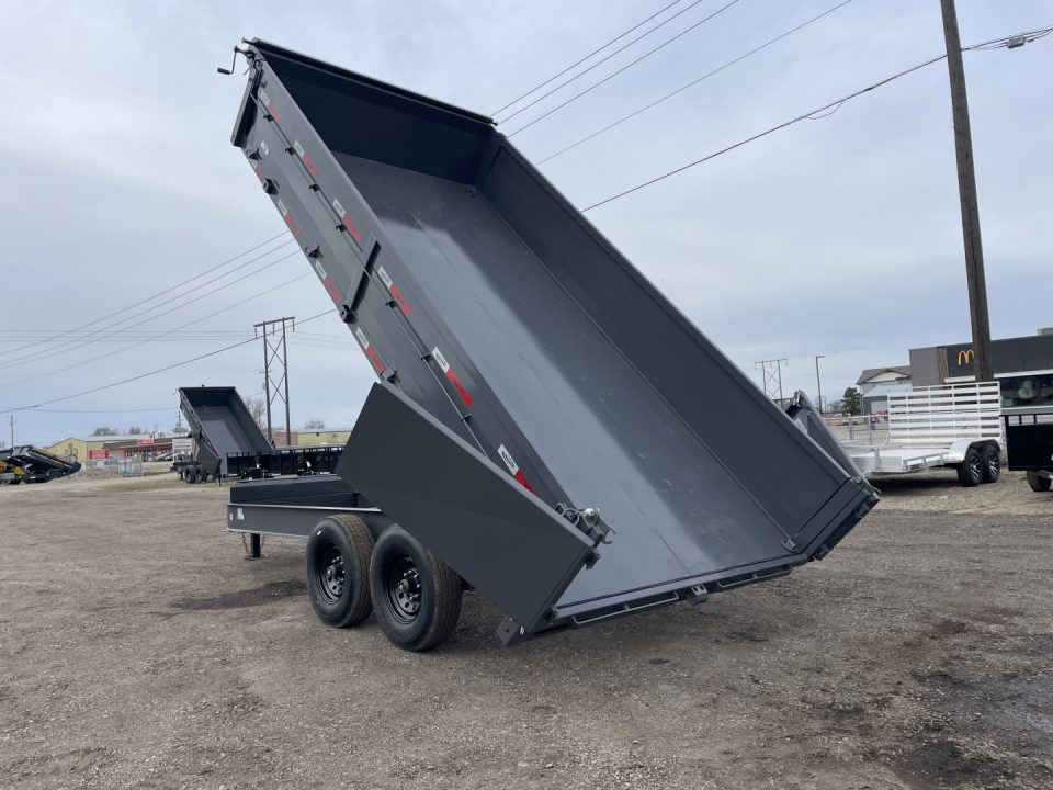 New 2026 Dura Haul 8X16 16K Deck Over Dump Trailer