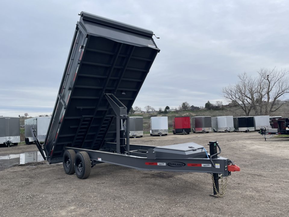 New 2026 Dura Haul 8X16 16K Deck Over Dump Trailer