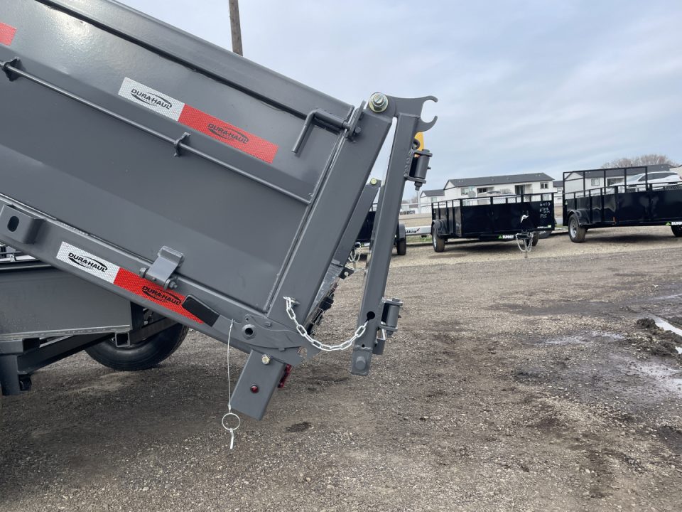 New 2026 Dura Haul 8X16 16K Deck Over Dump Trailer