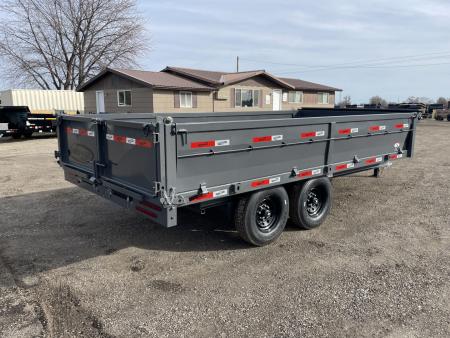 New 2026 Dura Haul 8X16 16K Deck Over Dump Trailer