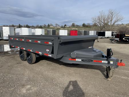 New 2026 Dura Haul 8X16 16K Deck Over Dump Trailer