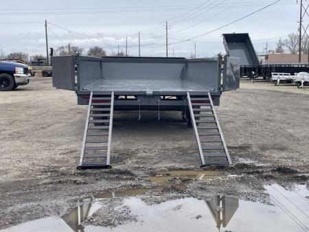 New 2026 Dura Haul 8X16 16K Deck Over Dump Trailer