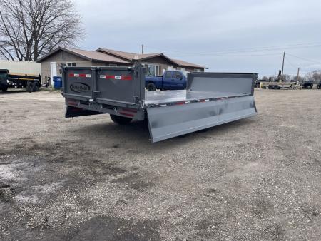 New 2026 Dura Haul 8X16 16K Deck Over Dump Trailer