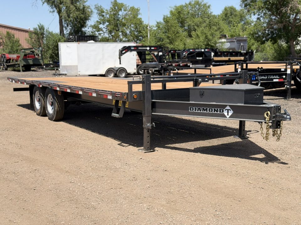 New 2026 Diamond T 8.5-24 Deckover TILT Equipment Hauler 16K GVWR