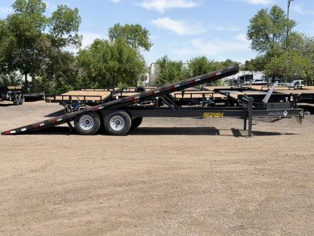 New 2026 Diamond T 8.5-24 Deckover TILT Equipment Hauler 16K GVWR