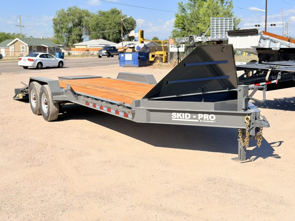 New 2026 Diamond T 7-HD22 SKID-PRO Equipment Hauler MAXX Ramps 16K GVWR