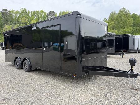 New 2026 Spartan 24' PRO SERIES Race Trailer, 10K GVWR Torsion Spread Axles, Polycor, Finished Race Interior, A/C
