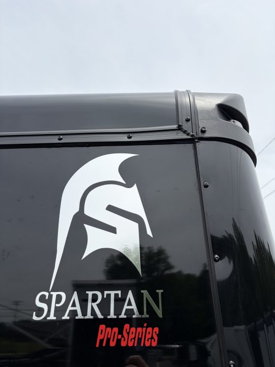 New 2026 Spartan 28' PRO SERIES Race Trailer, 12K GVWR, Polycor, Finished Race Interior, A/C