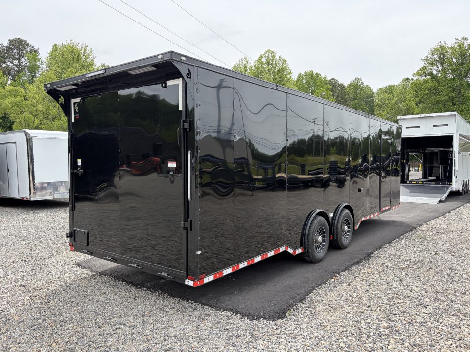 New 2026 Spartan 28' PRO SERIES Race Trailer, 12K GVWR, Polycor, Finished Race Interior, A/C