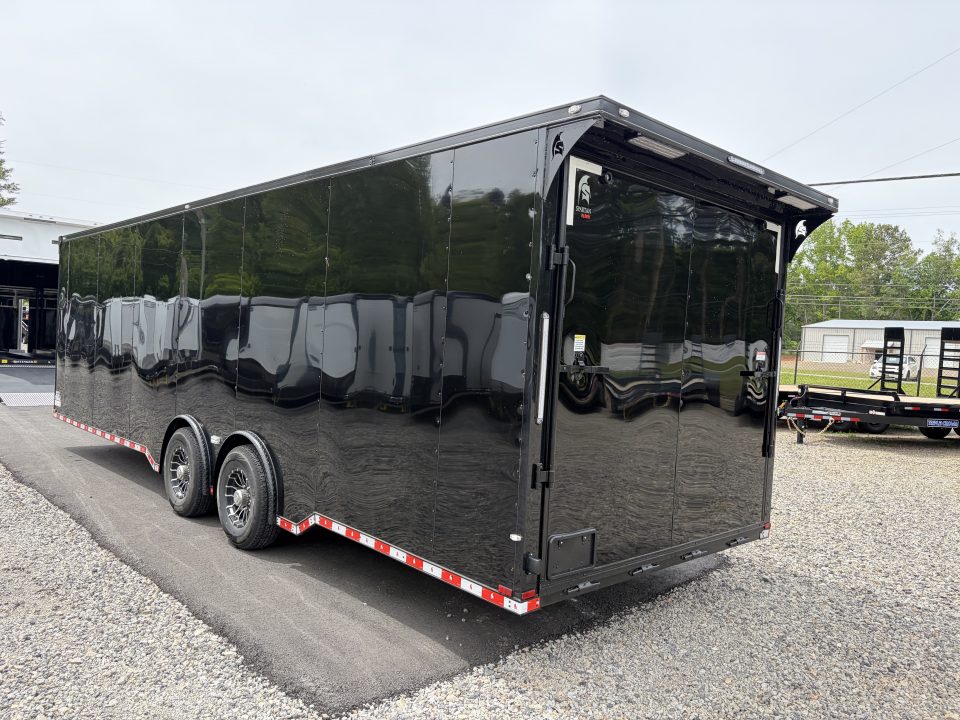 New 2026 Spartan 28' PRO SERIES Race Trailer, 12K GVWR, Polycor, Finished Race Interior, A/C