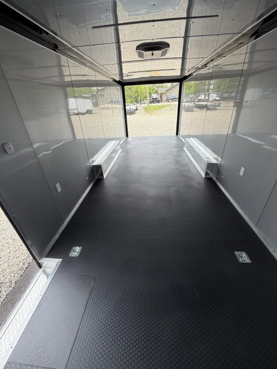 New 2026 Spartan 28' PRO SERIES Race Trailer, 12K GVWR, Polycor, Finished Race Interior, A/C