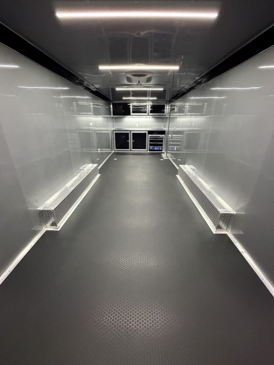 New 2026 Spartan 28' PRO SERIES Race Trailer, 12K GVWR, Polycor, Finished Race Interior, A/C