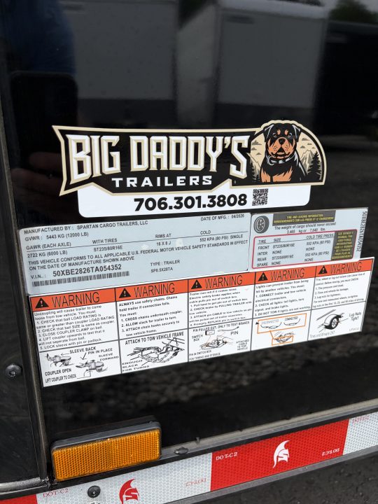 New 2026 Spartan 28' PRO SERIES Race Trailer, 12K GVWR, Polycor, Finished Race Interior, A/C