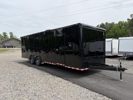 New 2026 Spartan 28' PRO SERIES Race Trailer, 12K GVWR, Polycor, Finished Race Interior, A/C