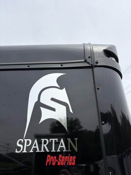 New 2026 Spartan 28' PRO SERIES Race Trailer, 12K GVWR, Polycor, Finished Race Interior, A/C