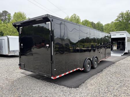 New 2026 Spartan 28' PRO SERIES Race Trailer, 12K GVWR, Polycor, Finished Race Interior, A/C