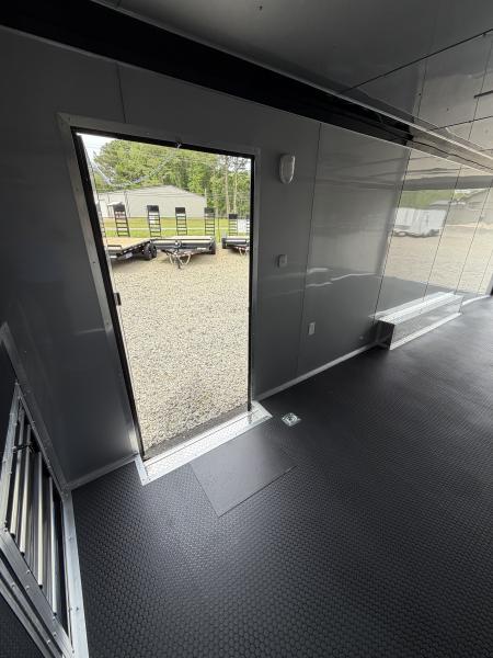 New 2026 Spartan 28' PRO SERIES Race Trailer, 12K GVWR, Polycor, Finished Race Interior, A/C