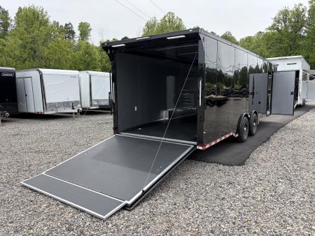 New 2026 Spartan 28' PRO SERIES Race Trailer, 12K GVWR, Polycor, Finished Race Interior, A/C