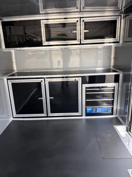 New 2026 Spartan 28' PRO SERIES Race Trailer, 12K GVWR, Polycor, Finished Race Interior, A/C