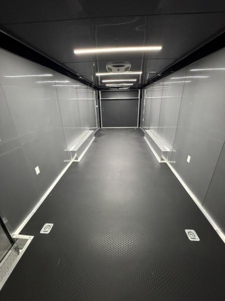 New 2026 Spartan 28' PRO SERIES Race Trailer, 12K GVWR, Polycor, Finished Race Interior, A/C
