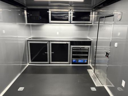 New 2026 Spartan 28' PRO SERIES Race Trailer, 12K GVWR, Polycor, Finished Race Interior, A/C