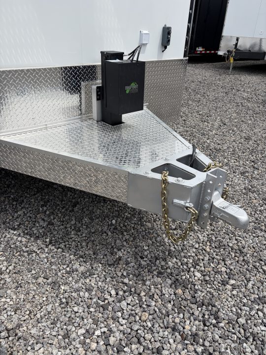 New 2026 Haulmark 32 EDGE Aluminum Stacker, .050 Upgrade, Premium Escape Door, Fully Finished, Lift, Awning, Air Prep