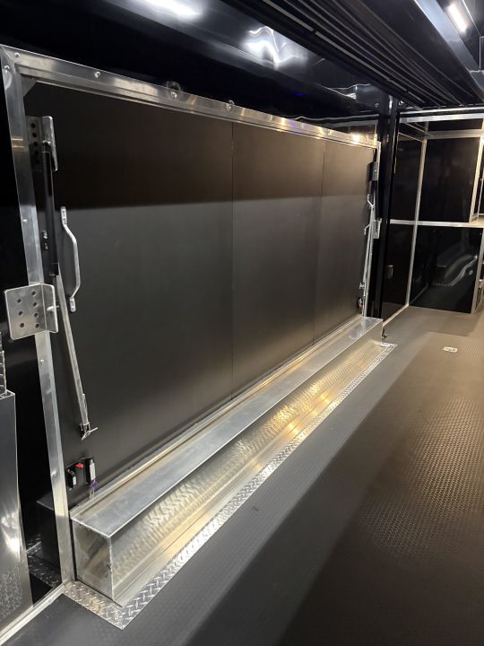 New 2026 Haulmark 32 EDGE Aluminum Stacker, .050 Upgrade, Premium Escape Door, Fully Finished, Lift, Awning, Air Prep
