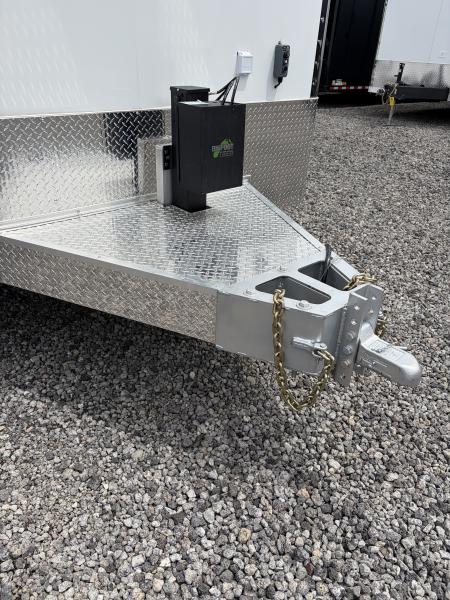 New 2026 Haulmark 32 EDGE Aluminum Stacker, .050 Upgrade, Premium Escape Door, Fully Finished, Lift, Awning, Air Prep