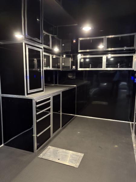 New 2026 Haulmark 32 EDGE Aluminum Stacker, .050 Upgrade, Premium Escape Door, Fully Finished, Lift, Awning, Air Prep