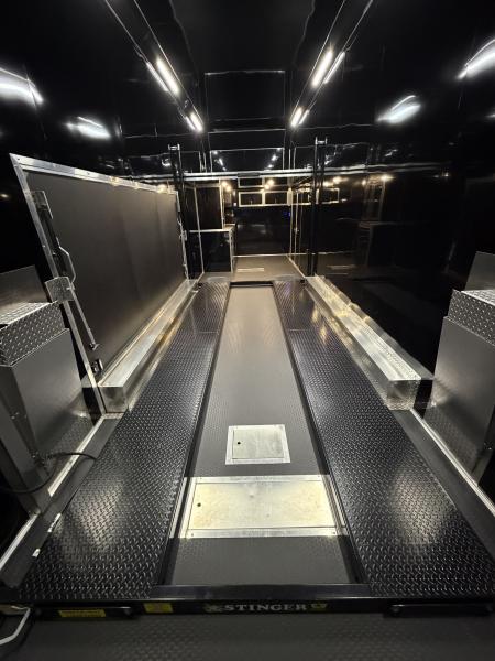 New 2026 Haulmark 32 EDGE Aluminum Stacker, .050 Upgrade, Premium Escape Door, Fully Finished, Lift, Awning, Air Prep