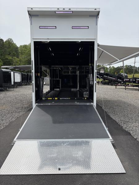 New 2026 Haulmark 32 EDGE Aluminum Stacker, .050 Upgrade, Premium Escape Door, Fully Finished, Lift, Awning, Air Prep