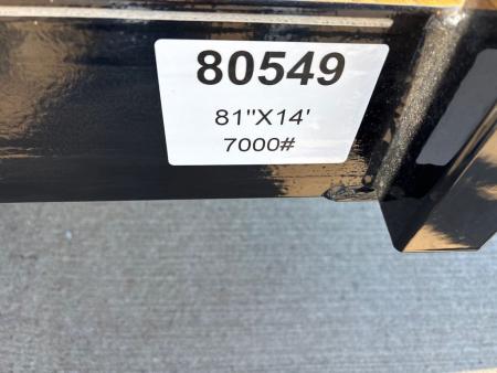 New 2027 Behnke UT81X14NRT-7E Utility Trailer