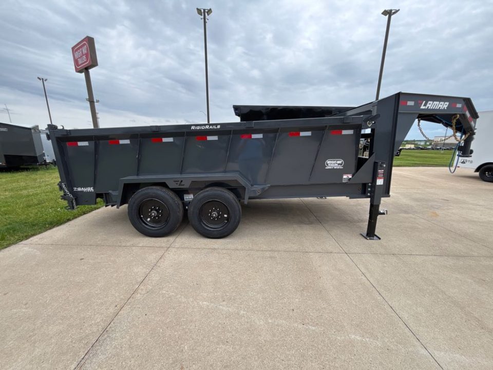 New 2026 Lamar Trailers DL831427-36 Dump Trailer