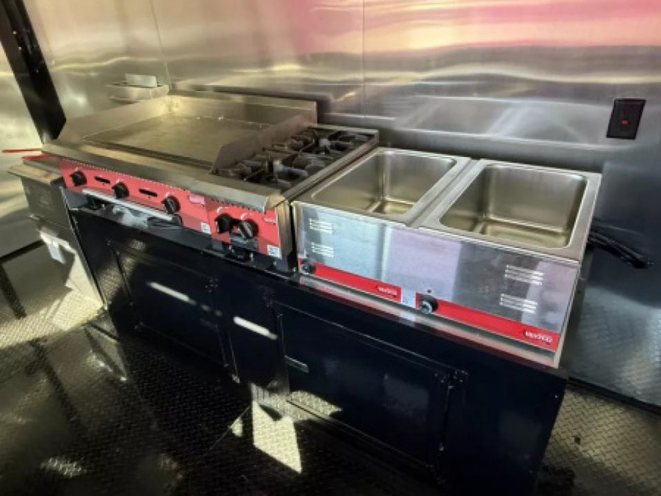 New 2026 Coast 2 Coast 8.5X20 TA CONCESSION TRAILER (FULLY EQUIPPED) BLACKOUT Vending / Concession Trailer