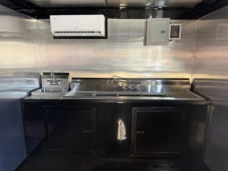 New 2026 Coast 2 Coast 8.5X20 TA CONCESSION TRAILER (FULLY EQUIPPED) BLACKOUT Vending / Concession Trailer