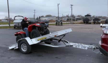 New 2027 Aluma 6810H-TILIT-S Utility Trailer
