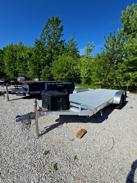 Used 2024 Aluma 82 x 18 7K Car Hauler Tilt Trailer