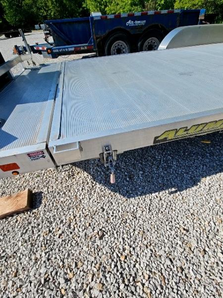 Used 2024 Aluma 82 x 18 7K Car Hauler Tilt Trailer